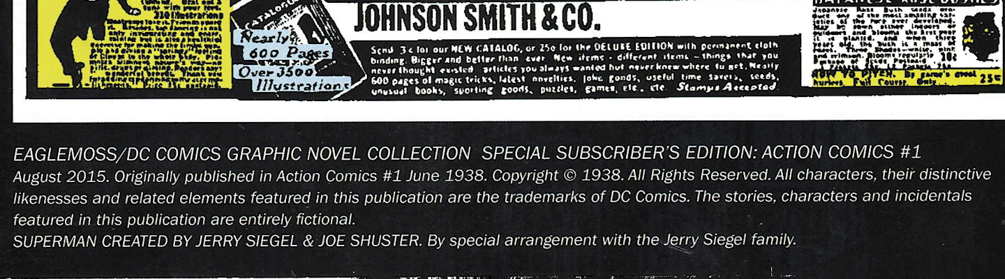 DC Graphic Novel Collection (2015) – Action Comics #1 Reprints