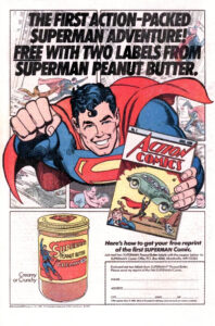 Superman Peanut Butter Ad