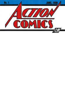 Action Comics 1 (Facsimile Edition) 2026 Blank Front Cover